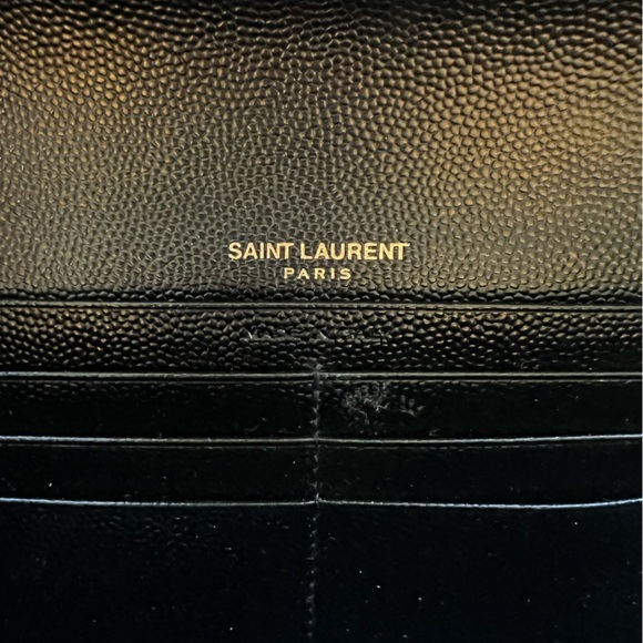 YSL cassandre envelope wallet on chain - Picture 11 of 13
